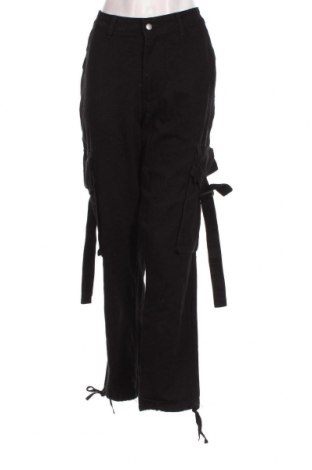 Дамски дънки SHEIN, Размер XL, Цвят Черен, Цена 17,40 лв.