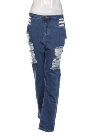 Γυναικείο Τζίν SHEIN, Μέγεθος 4XL, Χρώμα Μπλέ, Τιμή 8,90 €