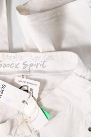 Γυναικείο Τζίν Soccx, Μέγεθος XL, Χρώμα Λευκό, Τιμή 39,90 €