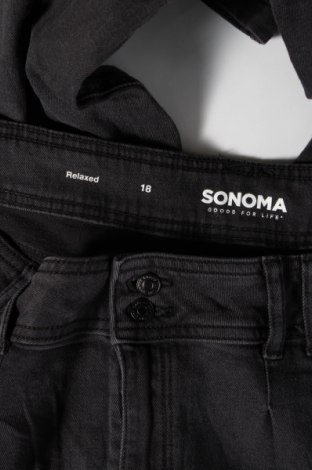 Damskie jeansy Sonoma, Rozmiar XL, Kolor Szary, Cena 66,21 zł