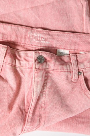 Damen Jeans Time and tru, Größe XL, Farbe Rosa, Preis € 9,08