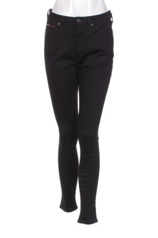Дамски дънки Tommy Jeans, Размер M, Цвят Черен, Цена 77,40 лв.