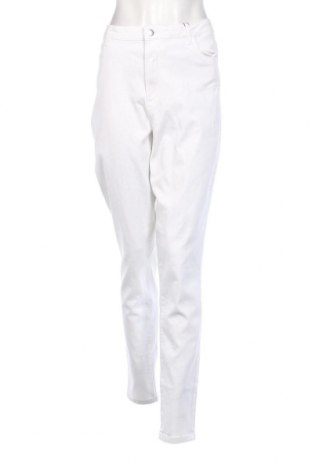 Дамски дънки Vero Moda, Размер XXL, Цвят Бял, Цена 42,35 лв.