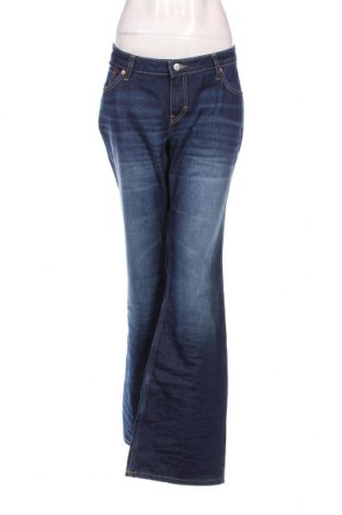 Damskie jeansy Weekday, Rozmiar XL, Kolor Niebieski, Cena 61,97 zł