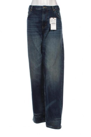 Γυναικείο Τζίν Zara, Μέγεθος L, Χρώμα Μπλέ, Τιμή 23,36 €
