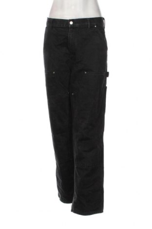 Дамски дънки Zara, Размер XL, Цвят Черен, Цена 10,80 лв.