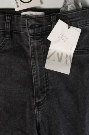 Дамски дънки Zara, Размер XS, Цвят Сив, Цена 62,00 лв.