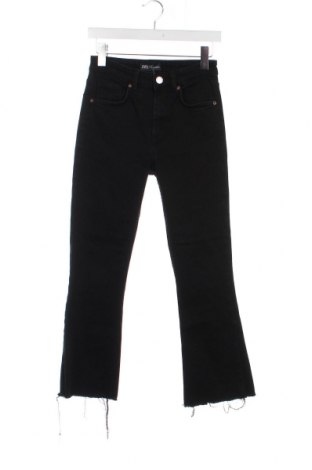 Дамски дънки Zara, Размер S, Цвят Черен, Цена 12,15 лв.