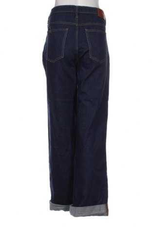 Blugi de femei Zara, Mărime XL, Culoare Albastru, Preț 69,82 Lei