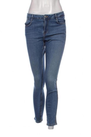 Blugi de femei Zara Trafaluc, Mărime XL, Culoare Albastru, Preț 41,89 Lei
