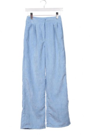 Γυναικείο κοτλέ παντελόνι, Μέγεθος XS, Χρώμα Μπλέ, Τιμή 15,35 €