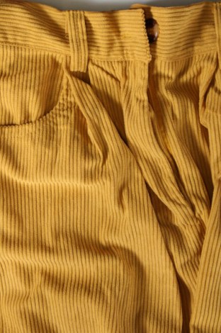 Γυναικείο κοτλέ παντελόνι, Μέγεθος M, Χρώμα Κίτρινο, Τιμή 4,84 €