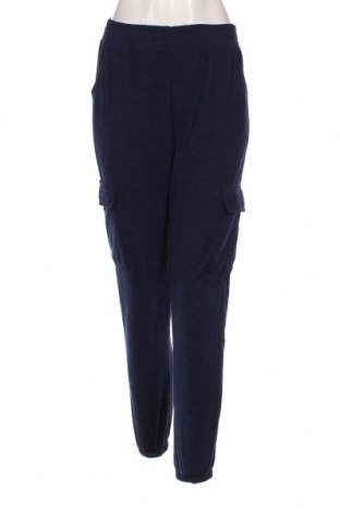 Pantaloni de velvet de femei, Mărime S, Culoare Albastru, Preț 31,48 Lei