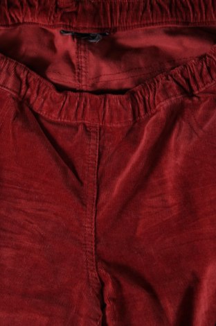 Pantaloni de velvet de femei, Mărime L, Culoare Roșu, Preț 28,62 Lei