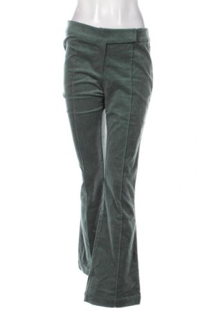 Pantaloni de velvet de femei About You, Mărime M, Culoare Verde, Preț 101,98 Lei