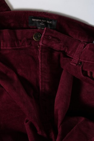 Pantaloni de velvet de femei Banana Republic, Mărime XL, Culoare Roșu, Preț 100,66 Lei