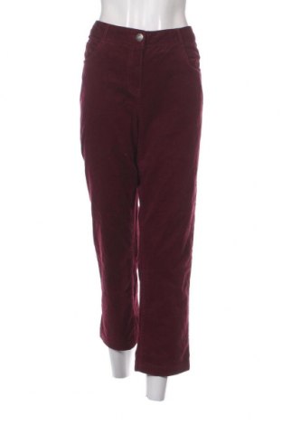 Pantaloni de velvet de femei Blue Motion, Mărime XL, Culoare Roșu, Preț 38,16 Lei