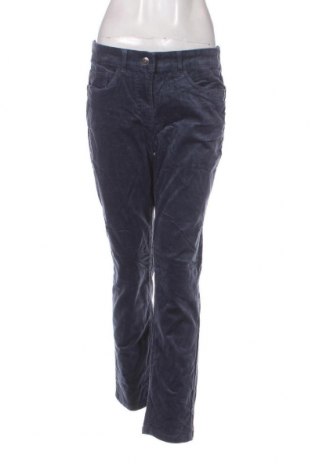 Pantaloni de velvet de femei C&A, Mărime M, Culoare Albastru, Preț 24,80 Lei
