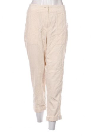 Γυναικείο κοτλέ παντελόνι C&A, Μέγεθος L, Χρώμα Εκρού, Τιμή 9,87 €