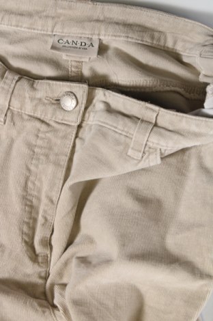 Дамски джинси Canda, Размер M, Цвят Бежов, Цена 8,70 лв.
