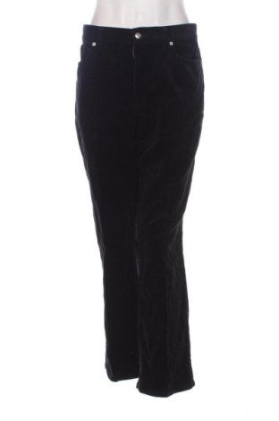 Γυναικείο κοτλέ παντελόνι Chaps, Μέγεθος L, Χρώμα Μαύρο, Τιμή 7,18 €