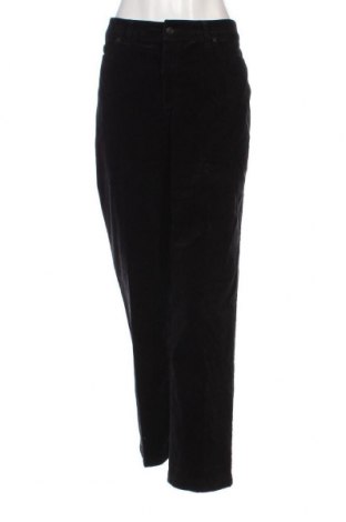 Pantaloni de velvet de femei Croft & Barrow, Mărime L, Culoare Negru, Preț 27,99 Lei