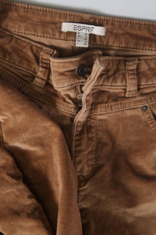 Pantaloni de velvet de femei Esprit, Mărime XS, Culoare Bej, Preț 31,02 Lei