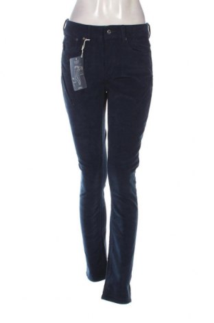 Pantaloni de velvet de femei G-Star Raw, Mărime L, Culoare Albastru, Preț 301,97 Lei
