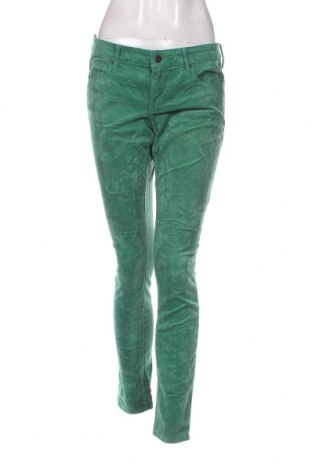 Pantaloni de velvet de femei Gap, Mărime M, Culoare Verde, Preț 29,08 Lei