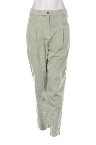 Pantaloni de velvet de femei Gina, Mărime M, Culoare Verde, Preț 34,34 Lei