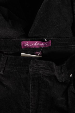 Pantaloni de velvet de femei Gloria Vanderbilt, Mărime M, Culoare Negru, Preț 28,62 Lei
