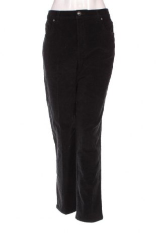 Γυναικείο κοτλέ παντελόνι Gloria Vanderbilt, Μέγεθος M, Χρώμα Μαύρο, Τιμή 5,38 €