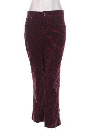Pantaloni de velvet de femei Gloria Vanderbilt, Mărime M, Culoare Roșu, Preț 42,93 Lei