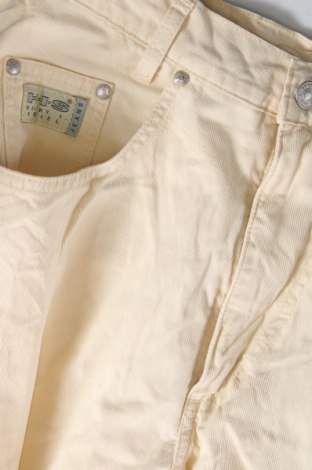Дамски джинси H.I.S, Размер M, Цвят Екрю, Цена 15,66 лв.
