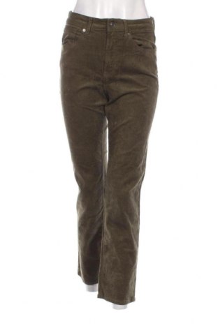 Pantaloni de velvet de femei H&M, Mărime M, Culoare Verde, Preț 14,31 Lei