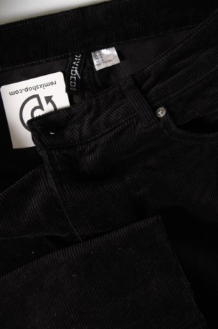 Γυναικείο κοτλέ παντελόνι H&M Divided, Μέγεθος M, Χρώμα Μαύρο, Τιμή 6,10 €