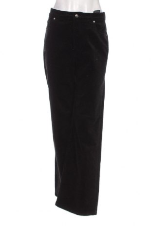 Pantaloni de velvet de femei H&M Divided, Mărime M, Culoare Negru, Preț 26,71 Lei