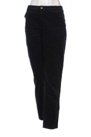 Γυναικείο κοτλέ παντελόνι Hampton Republic, Μέγεθος 3XL, Χρώμα Μπλέ, Τιμή 25,36 €