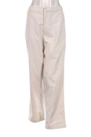 Pantaloni de velvet de femei Jackpot, Mărime XL, Culoare Ecru, Preț 42,93 Lei