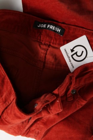 Γυναικείο κοτλέ παντελόνι Joe Fresh, Μέγεθος L, Χρώμα Κόκκινο, Τιμή 5,38 €