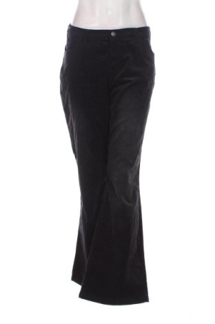 Pantaloni de velvet de femei John Baner, Mărime XXL, Culoare Negru, Preț 47,70 Lei