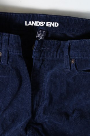 Pantaloni de velvet de femei Lands' End, Mărime L, Culoare Albastru, Preț 28,62 Lei