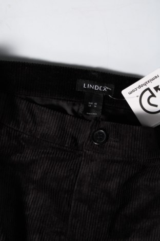 Γυναικείο κοτλέ παντελόνι Lindex, Μέγεθος M, Χρώμα Μαύρο, Τιμή 5,56 €