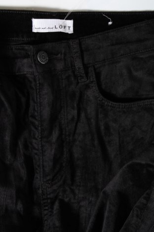 Pantaloni de velvet de femei Loft, Mărime M, Culoare Negru, Preț 89,47 Lei