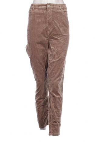 Pantaloni de velvet de femei Loft, Mărime XL, Culoare Bej, Preț 123,02 Lei