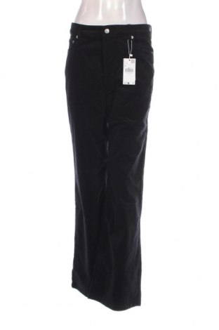 Γυναικείο κοτλέ παντελόνι Mango, Μέγεθος M, Χρώμα Μαύρο, Τιμή 11,11 €