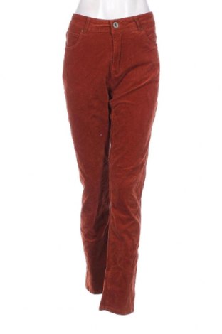 Pantaloni de velvet de femei Marc Lauge, Mărime L, Culoare Portocaliu, Preț 40,46 Lei