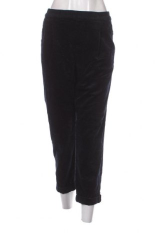 Pantaloni de velvet de femei Marie Lund, Mărime L, Culoare Albastru, Preț 29,67 Lei
