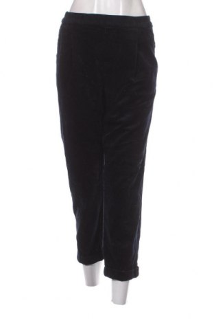 Pantaloni de velvet de femei Marie Lund, Mărime L, Culoare Albastru, Preț 40,46 Lei