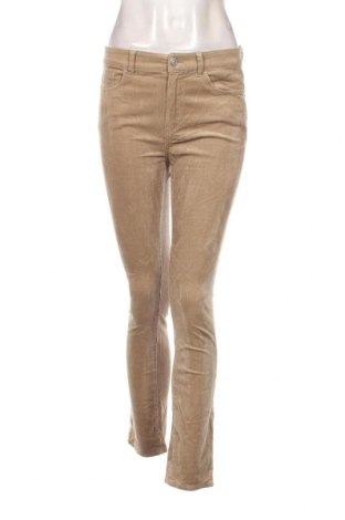 Pantaloni de velvet de femei Massimo Dutti, Mărime S, Culoare Bej, Preț 100,66 Lei